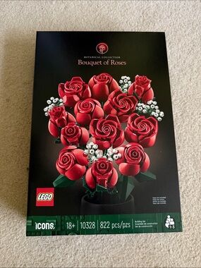 Lego - bouquet of roses - red - botanical collection